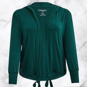 Torrid Super Soft Cinched Hem Cardigan